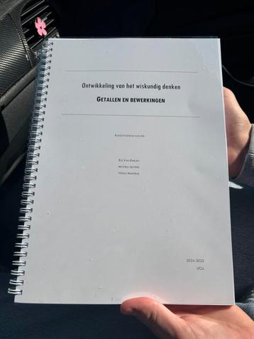 Cursus wiskunde kleuteronderwijs  beschikbaar voor biedingen