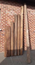 Oude eiken balk(jes), Doe-het-zelf en Bouw, Ophalen, Eiken, Zo goed als nieuw, 250 tot 300 cm