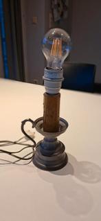 Antieke lamp in tin, Enlèvement ou Envoi