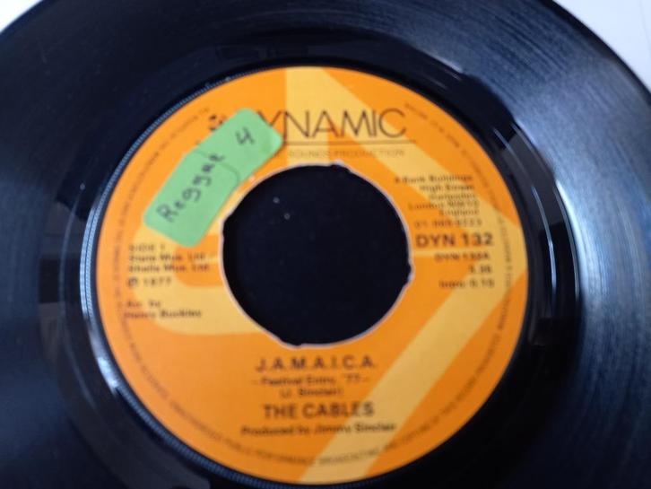The Cables – J.A.M.A.I.C.A ' 7 Reggae, Cd's en Dvd's, Vinyl Singles, Zo goed als nieuw, Single, Overige genres, 7 inch, Ophalen of Verzenden