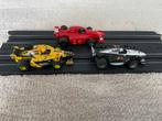 Lot de 3 voitures Hot Wheels Aurora Ferrari Jordan McLaren, Ophalen of Verzenden, Hot Wheels, Elektrisch, Racebaan