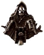 Grim Reaper sur goupille en métal de moto, Collections, Enlèvement ou Envoi, Insigne ou Pin's, Neuf