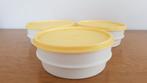 Tupperware friskommen 3 stuks, Ophalen of Verzenden, Gebruikt, Wit