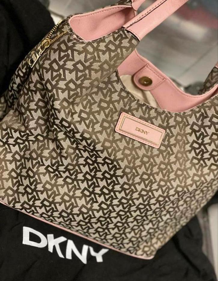 DKNY - prachtige handtas - 100% origineel, Handtassen en Accessoires, Tassen | Damestassen, Zo goed als nieuw, Handtas, Roze, Ophalen of Verzenden