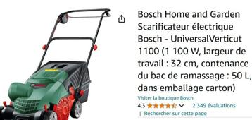 Scarificateur electrique bosch avr 1100