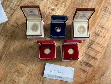 5x Proof 2€: Monaco & Vaticaan– Topcollectie +3 coincards beschikbaar voor biedingen