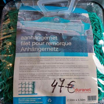 Nieuw aanhangernet 2.5m x 4.5m beschikbaar voor biedingen