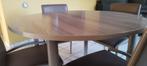 Ronde eettafel 110 cm diameter met 4 stoelen, Huis en Inrichting, Ophalen