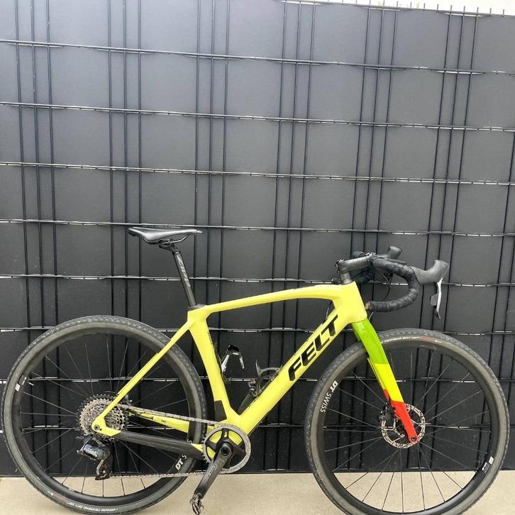 Felt carbon breed gravelfiets, Fietsen en Brommers, Fietsen | Racefietsen, Zo goed als nieuw, Heren, Carbon, 53 tot 57 cm, Ophalen