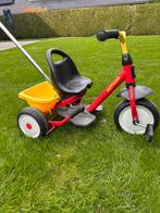 Driewieler met voetsteuntjes, en duwstang., Fietsen en Brommers, Ophalen, Zo goed als nieuw, Duwstang