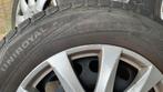 4 winterbanden op stalen velg uniroyal 195/65/R15, Auto-onderdelen, Banden en Velgen, Ophalen, Winterbanden, Velg(en)