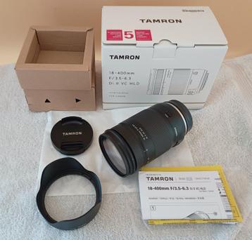 Lens TAMRON 18-400mm F/3.5-6.3 Di II VC HLD for CANON