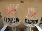 6 Hapkin glazen + 3 kleinere in origele doos, Ophalen, Nieuw, Bierglas