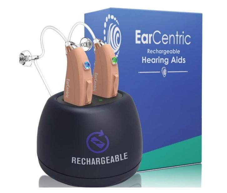 Ear Centric - Oplaadbaar hoorapparaat met ruisonderdrukking, Elektronische apparatuur, Persoonlijke Verzorgingsapparatuur, Nieuw
