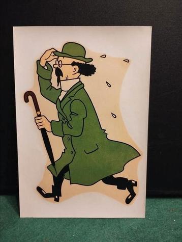 water transfer decal : proffesor zonnebloem. kuifje herge. beschikbaar voor biedingen