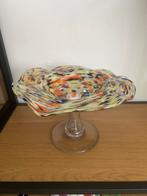 Mooie murano stijl glas/schaal spetter, Ophalen of Verzenden
