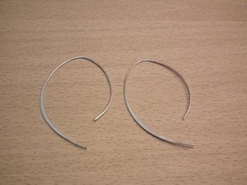 Boucles d'oreilles pour femme (coloris argenté) beschikbaar voor biedingen