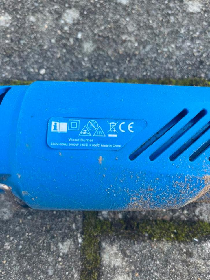 Désherbeur thermique électrique T-Raputa – 2000 W, Jardin & Terrasse, Accessoires de piscine, Comme neuf, Enlèvement