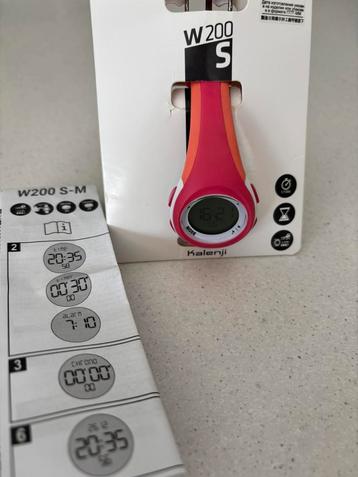 Hardloophorloge met stopwatch en timer (als nieuw) beschikbaar voor biedingen