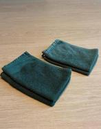 4 groene handdoekjes, Ophalen, Gebruikt, Groen, Theedoek of Handdoek