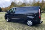 Ford Transit Custom H1L1 Euro 6b 96 kw/130 pk, Auto's, 4 deurs, Stof, 4 cilinders, Zwart