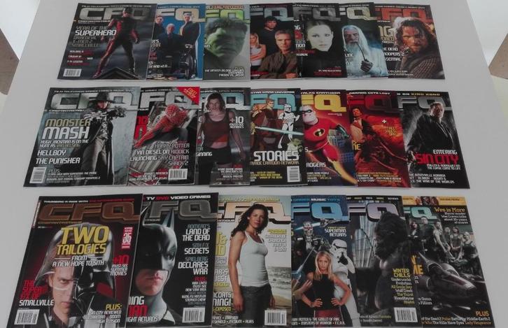 Cinefantastique magazines (CFQ), Boeken, Tijdschriften en Kranten, Gelezen, Muziek, Film of Tv, Ophalen of Verzenden