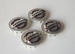 Zilvere NISSAN Naafdoppen/Naafkappen 54mm set van 4 stuks, Verzenden, Nieuw