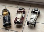 3 Burago oldtimer auto's schaal 1/18, Ophalen of Verzenden, Zo goed als nieuw, Auto, Burago