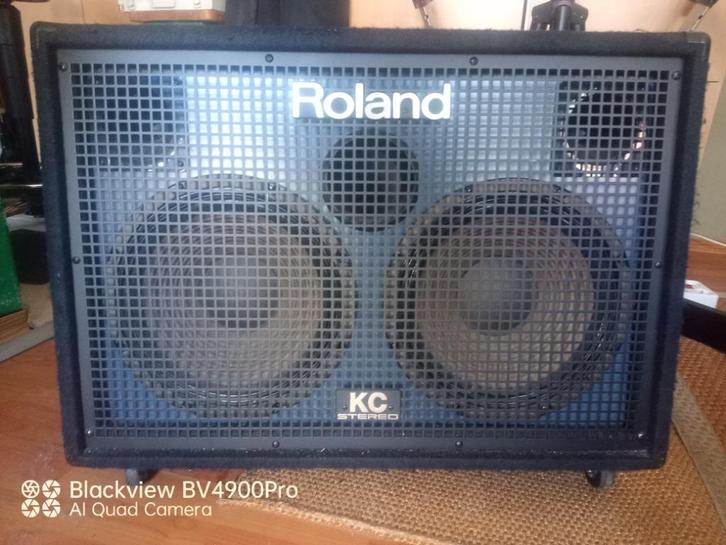 Ampli clavier Roland KC-800 Musictech MT24, Muziek en Instrumenten, Versterkers | Keyboard, Monitor en PA, Zo goed als nieuw, Keyboardversterker