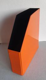 L.p rek staander , elpee geplastifieerd oranje, Ophalen of Verzenden