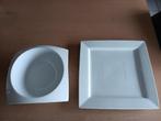 Borden, Huis en Inrichting, Keuken | Servies, Ophalen, Zo goed als nieuw, Bord(en), Effen