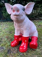 Bottes à cochon, enfant, chambre de bébé, rouge, 25 cm, Enlèvement ou Envoi, Neuf, Synthétique, Animal