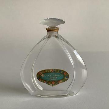 Prachtige art deco parfumfles Lubin Douce France beschikbaar voor biedingen