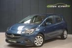 Opel Corsa 1.0 Ecoflex-Multimedia-Benzine-Airco-Garantie, Auto's, Stof, Gebruikt, Blauw, Bedrijf