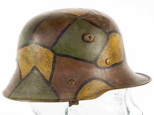 Gezocht! Duitse Camouflage helmen wo1, Verzamelen, Militaria | Algemeen, Helm of Baret, Ophalen of Verzenden