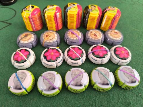 Lot 135 Belgische capsules Pessenet Didier, Verzamelen, Overige Verzamelen, Zo goed als nieuw, Ophalen