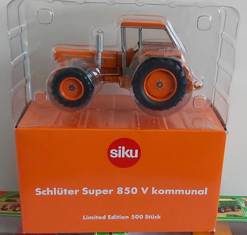 Siku 3469 Schlüter 1050V ,850V kommunal éditions limitées1:3, Hobby & Loisirs créatifs, Voitures miniatures | 1:32, Neuf, Tracteur et Agriculture