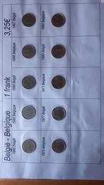 Belgische munten (51), Postzegels en Munten, Ophalen of Verzenden, Munten