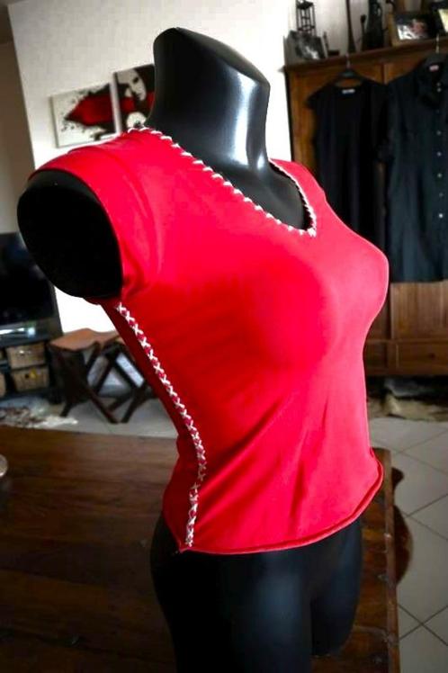 origineel rood creatief Mexx T-shirt maat M, Vêtements | Femmes, T-shirts, Porté, Taille 38/40 (M), Rouge, Manches courtes, Enlèvement ou Envoi