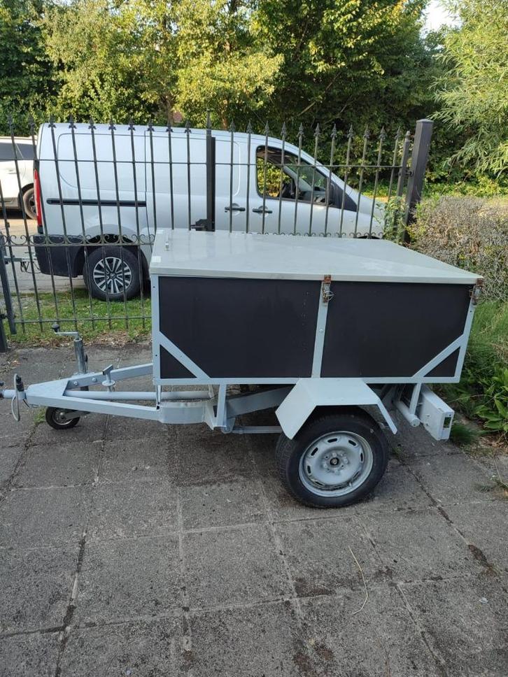 aanhangwagen gesloten, Auto diversen, Aanhangers en Bagagewagens, Gebruikt, Ophalen