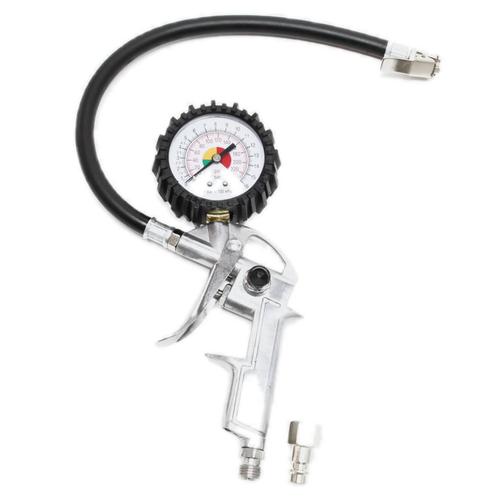 Bandenpistool met manometer | 0 - 11 bar, Auto diversen, Overige Auto diversen, Ophalen of Verzenden