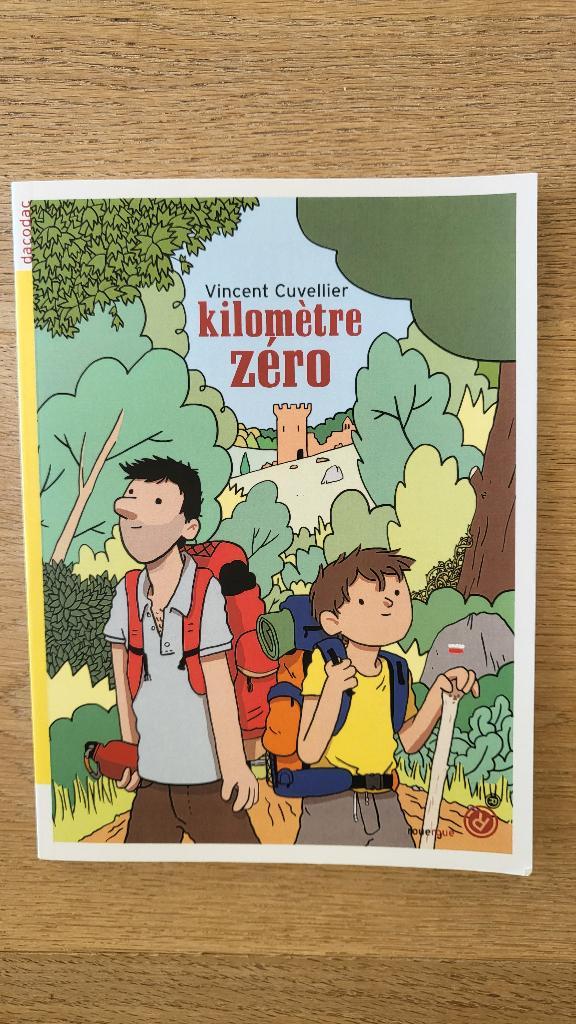 Kilomètre zéro, Vincent Cuvelier, Boeken, Stripverhalen, Zo goed als nieuw, Ophalen of Verzenden