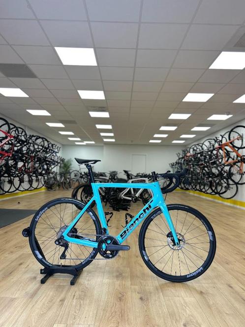 Bianchi Aria E-Bike Di2 Carbon Disc Racefiets, Sport en Fitness, Wielrennen, Zo goed als nieuw, Ophalen of Verzenden