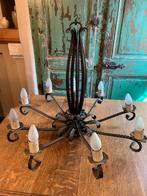 luster smeedijzer, Huis en Inrichting, Lampen | Kroonluchters, Ophalen, Metaal