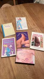 Zwangerschapboeken: set van 6 boeken;  o.a. Erika Van Tielen, Enlèvement, Comme neuf, Grossesse et accouchement, Diverse auteurs