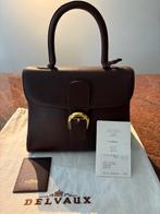 Delvaux Brillant MM Rodeo BRUIN leder, Ophalen of Verzenden, Zo goed als nieuw, Bruin