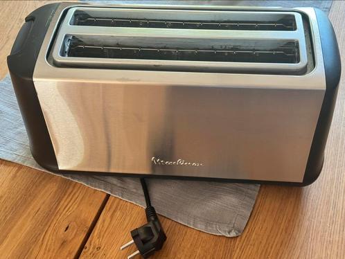 : Moulinex T38C broodrooster - Zeer goede staat, Elektronische apparatuur, Broodroosters, Zo goed als nieuw, Uitneembare kruimellade