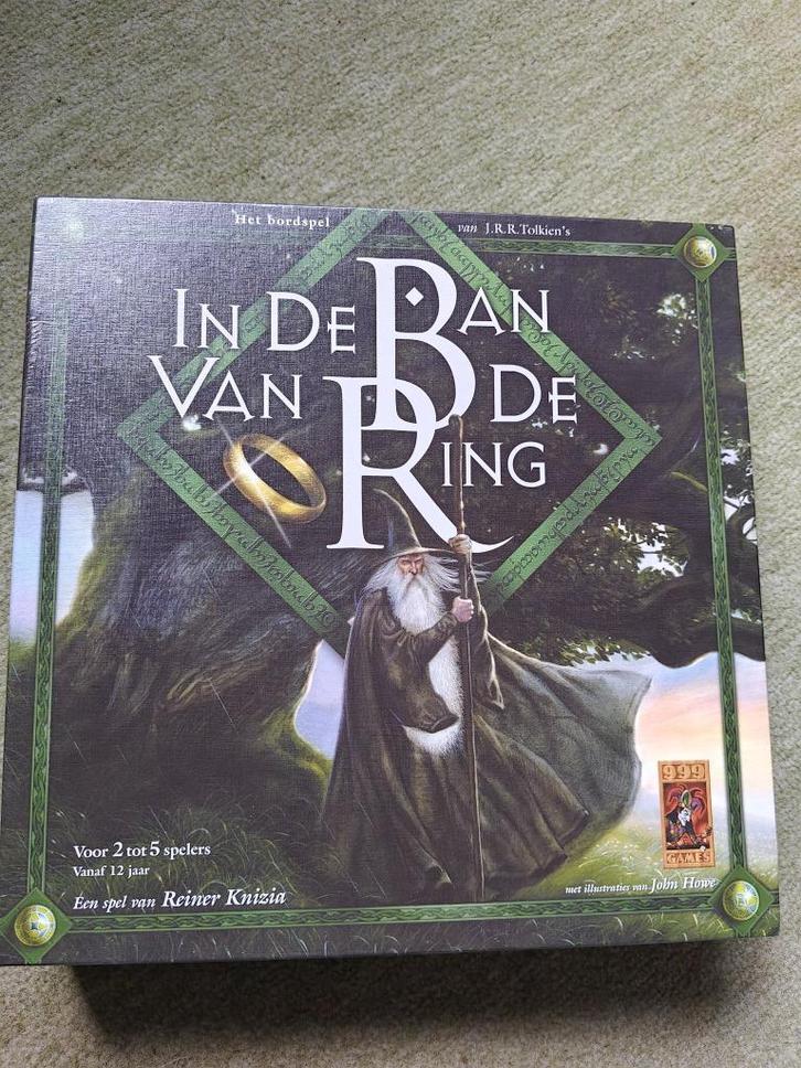 999 games gezelschapsspel bordspel In de ban van de ring, Hobby en Vrije tijd, Gezelschapsspellen | Bordspellen, Zo goed als nieuw