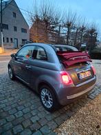 Fiat 500C Cabrio 1.2i lounge benzine te koop!, Argent ou Gris, Achat, Beige, Cabriolet