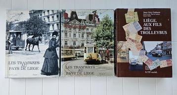 Les Tramways au Pays de Liège - Tome 1,2,3 disponible aux enchères